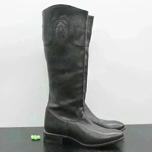 Sonora Sophie Women’s Black Distressed Leather Boo